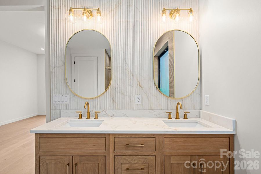 Furnished interior view inside a new home in , Candler (Image 35).