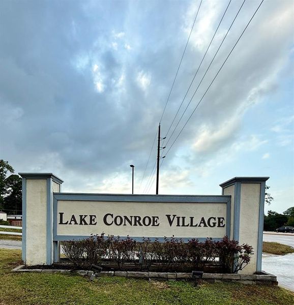 Entrance to neighborhood