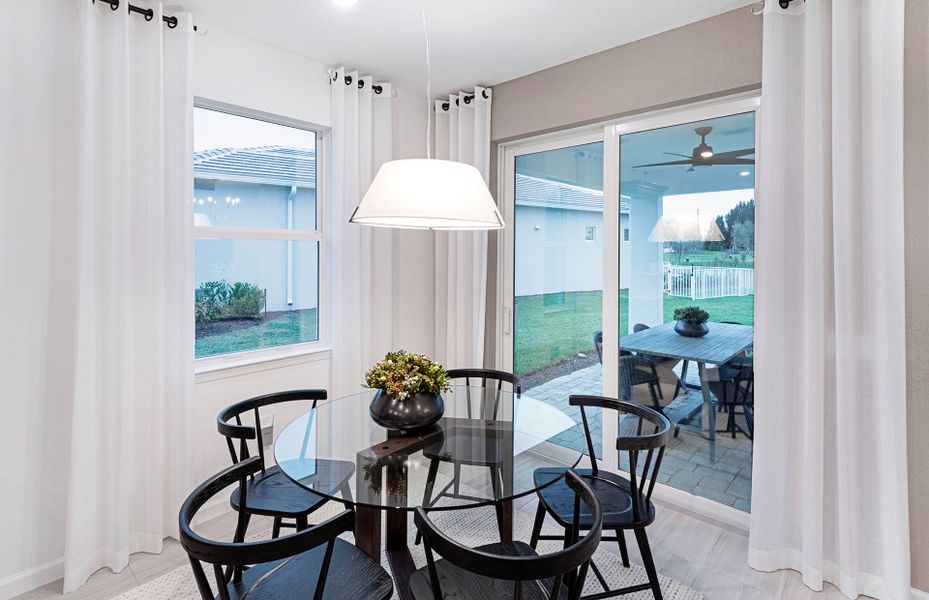 Furnished interior view inside a new home in Highpointe, Stuart (Image 8).