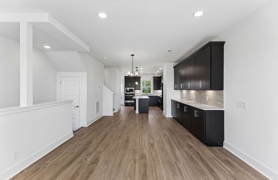 Furnished interior view inside a new home in Skyline, Nashville (Image 8).