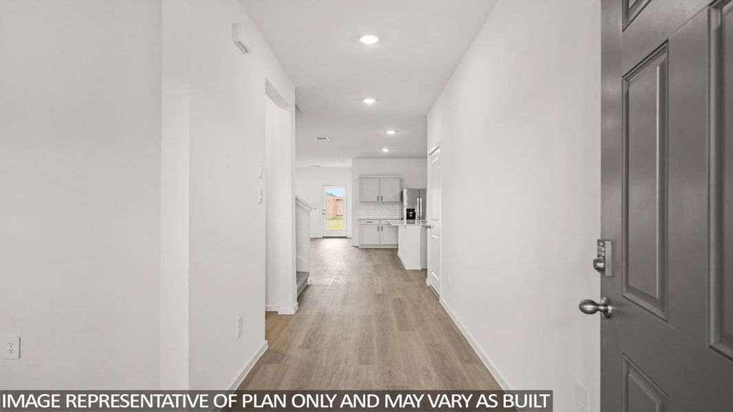 Spacious, unfurnished interior of a new home in New Waverly Station, New Waverly (Image 10).