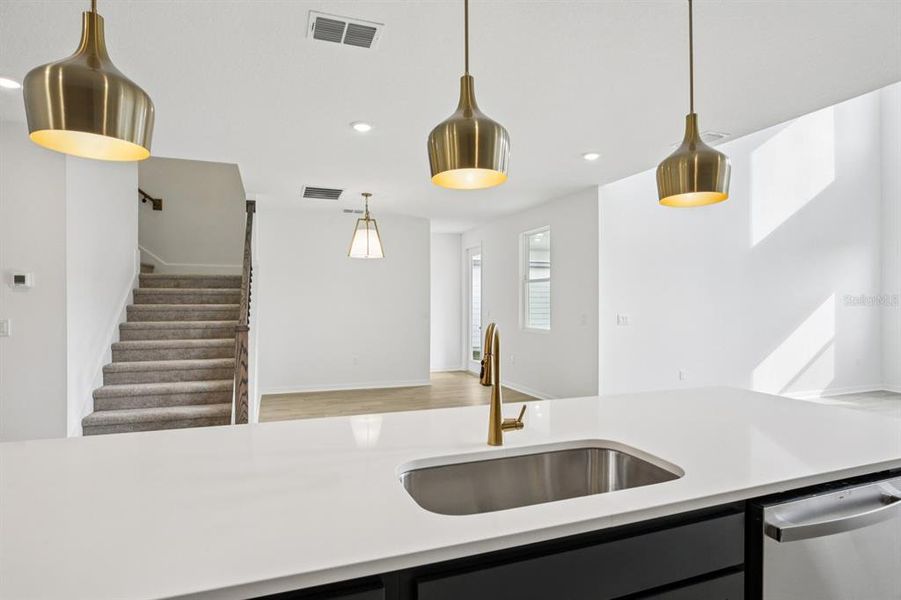 Close-up of interior finishes inside a home in Northlake at Ovation, Winter Garden (Image 15).