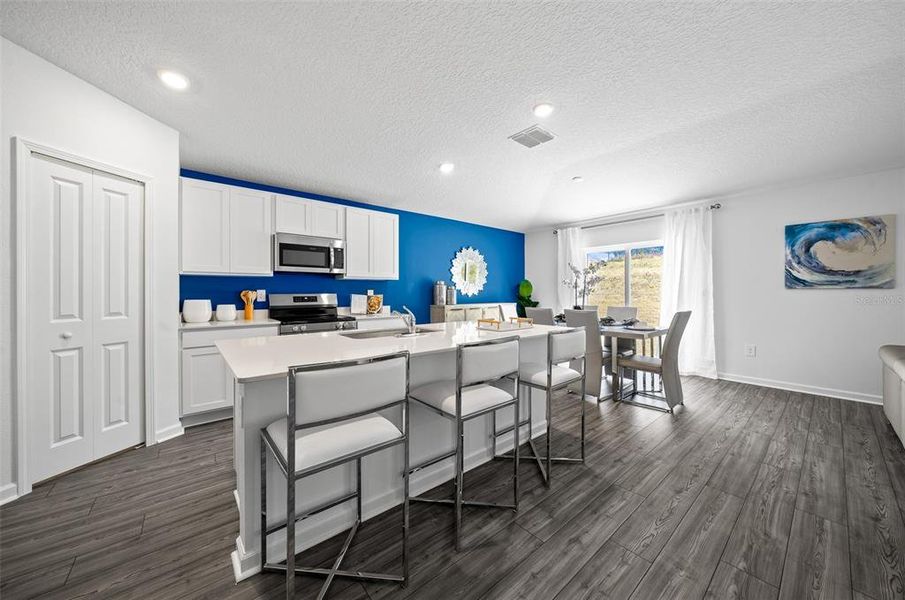 Furnished interior view inside a new home in Tara Forest East, Alachua (Image 17).