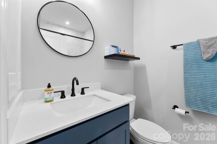 Furnished interior view inside a new home in , Belmont (Image 32).