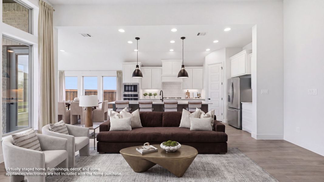 Furnished interior view inside a new home in Meraki, Forney (Image 8).