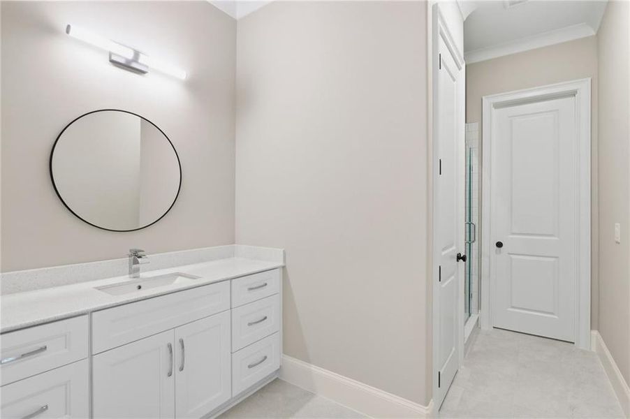 Furnished interior view inside a new home in , Powder Springs (Image 9).