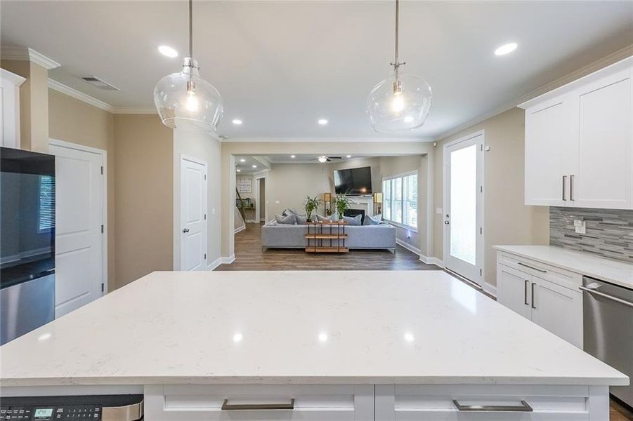Furnished interior view inside a new home in , Tucker (Image 5).