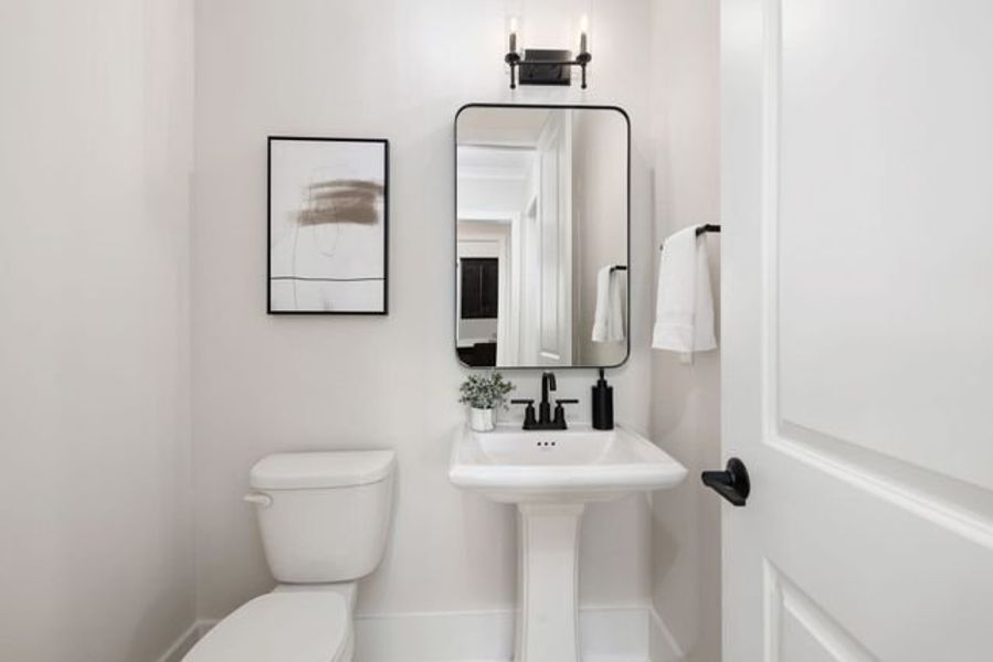 Representative furnished interior of a home built from the Kemp by True Homes in Wheatfield Estates, Statesville (Image 12).