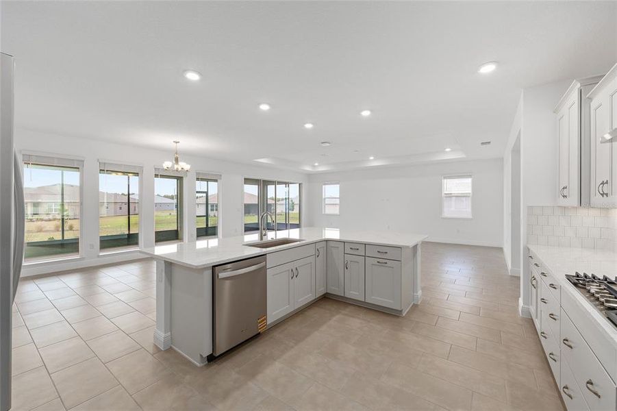 Furnished interior view inside a new home in , Ocala (Image 7).