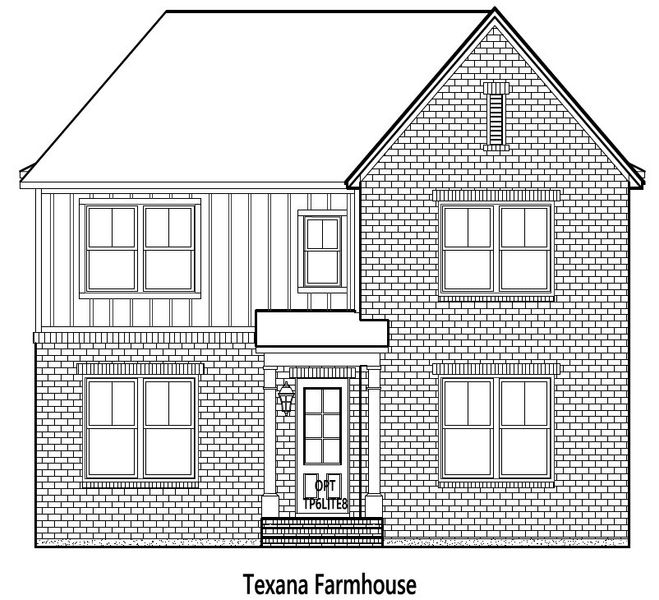 Representative rendering of the exterior for the Hickory by Cambridge Homes (Image 8).
