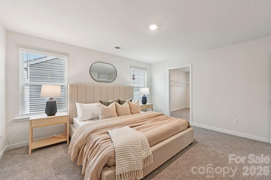 Furnished interior view inside a new home in The Hamptons at Hickory, Hickory (Image 16).
