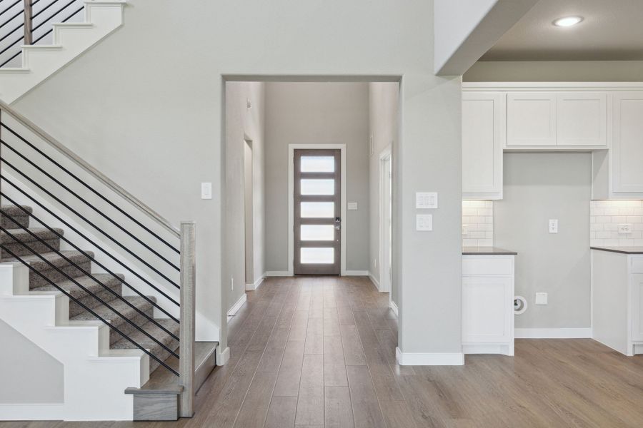 Entryway in the Henley home plan by Trophy Signature Homes – REPRESENTATIVE PHOTO Entryway in the Henley home plan by Trophy Signature Homes – REPRESENTATIVE PHOTO