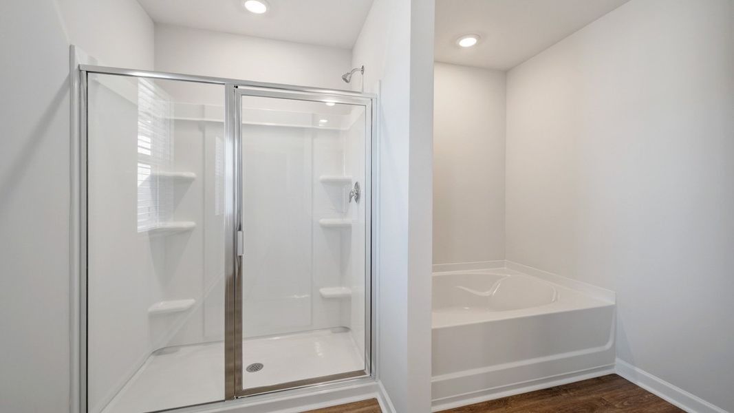 Furnished interior view inside a new home in The Reserve at Calcutta, Stockbridge (Image 11).