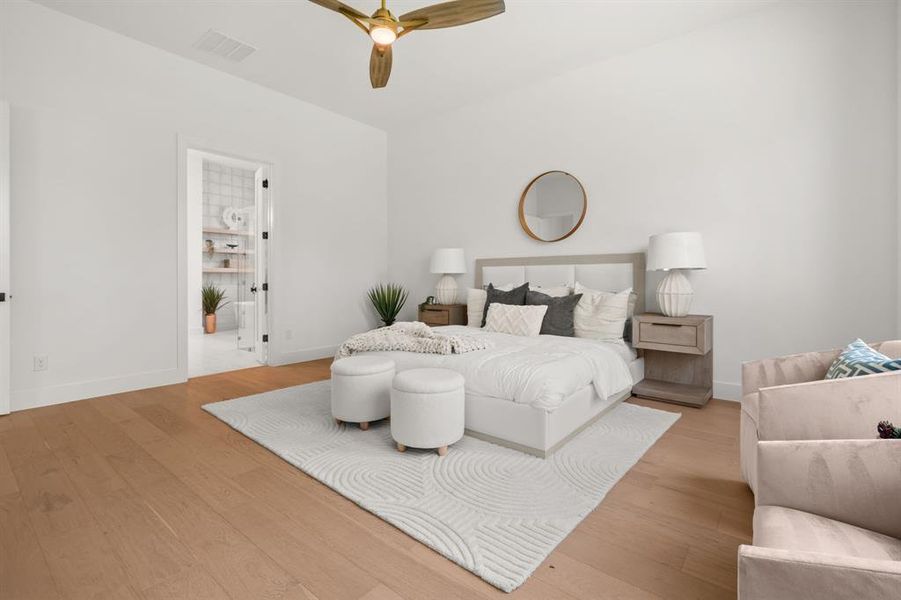 Furnished interior view inside a new home in , Arlington (Image 15).