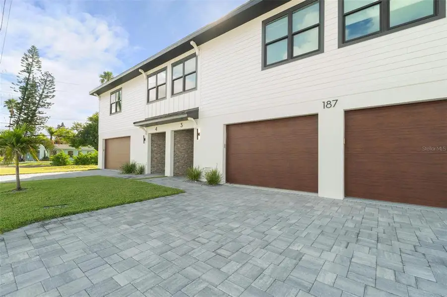 Exterior details and patio area of a home in , Madeira Beach (Image 32).