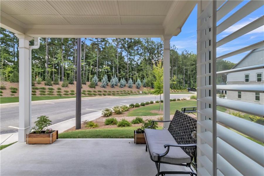 Exterior details and patio area of a home in , Powder Springs (Image 20). Exterior details and patio area of a home in , Powder Springs (Image 20).