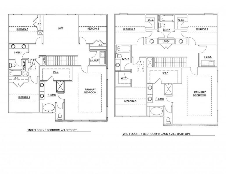 2D floor plan layout for the Brookpark by McKinley Homes in Stratford Square, Lawrenceville, GA (Image 3).