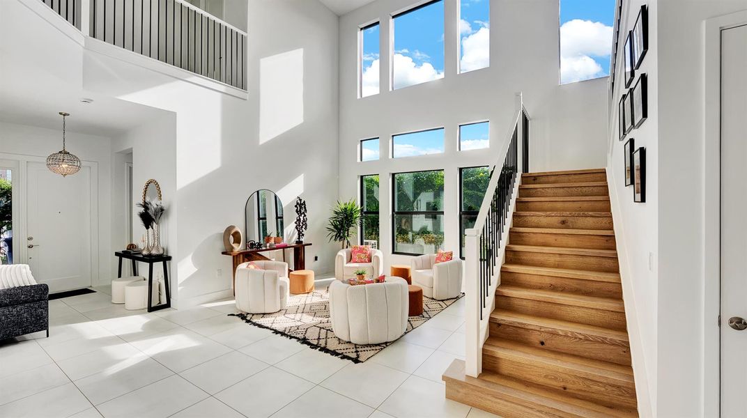 Furnished interior view inside a new home in , Boca Raton (Image 7).