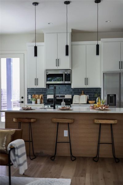 Furnished interior view inside a new home in , Austin (Image 10).