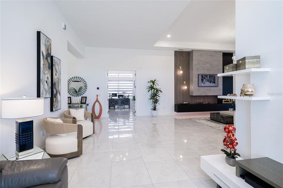 Furnished interior view inside a new home in , Wesley Chapel (Image 9).