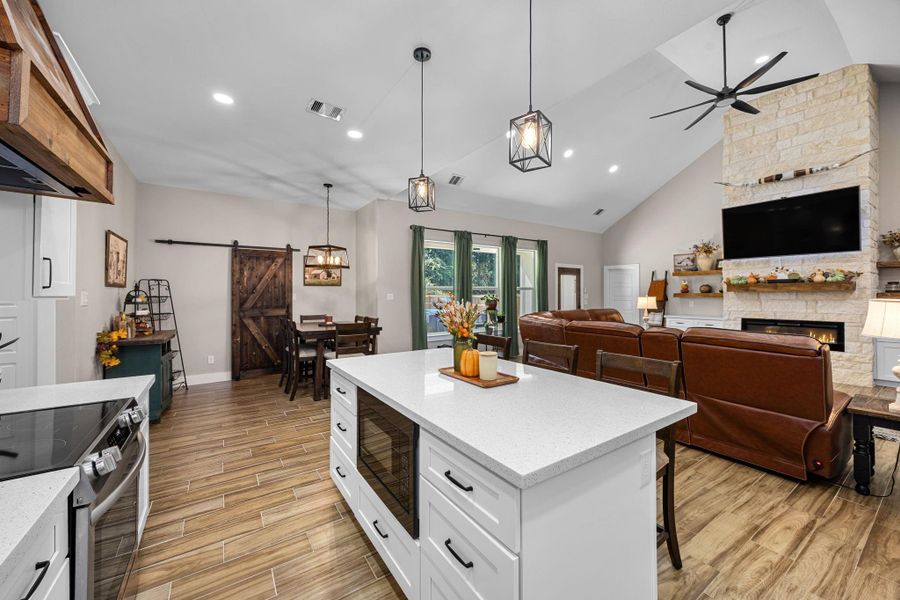 Furnished interior view inside a new home in , Plantersville (Image 4). Furnished interior view inside a new home in , Plantersville (Image 4).
