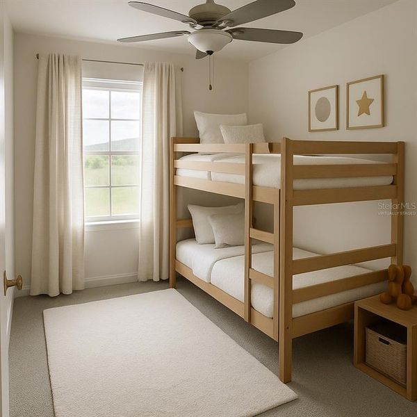 Furnished interior view inside a new home in , New Port Richey (Image 29).