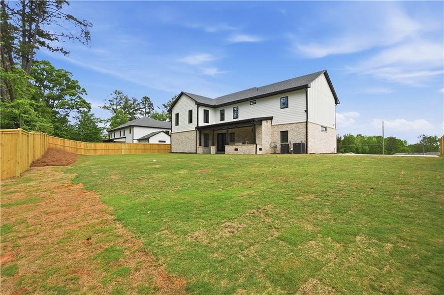Exterior details and patio area of a home in , Marietta (Image 19).