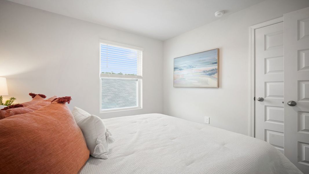Furnished interior view inside a new home in The Groves at Bees Creek, Ridgeland (Image 28).