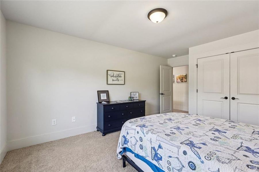 Furnished interior view inside a new home in , Hoschton (Image 56).