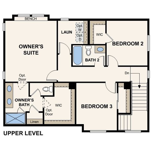 2D floor plan layout of this home in Bella Vista, Lochbuie, CO (Image 4). 2D floor plan layout of this home in Bella Vista, Lochbuie, CO (Image 4).