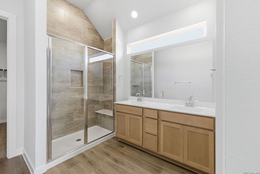 Furnished interior view inside a new home in , San Antonio (Image 12).