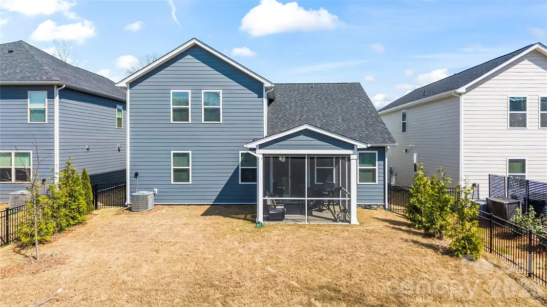 Exterior details and patio area of a home in Roseshire Chase, Huntersville (Image 2). Exterior details and patio area of a home in Roseshire Chase, Huntersville (Image 2).