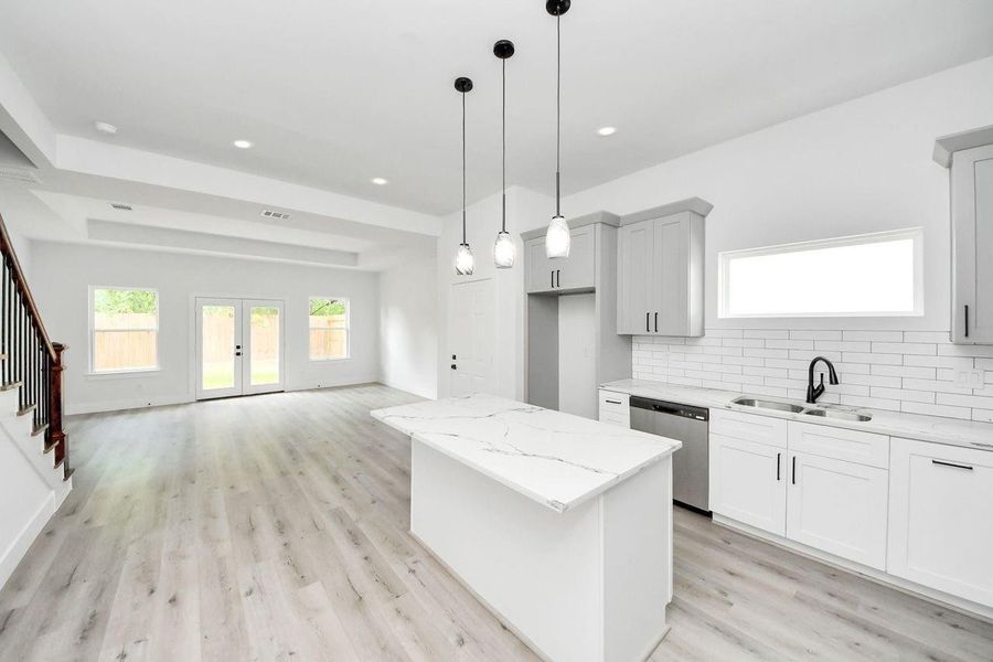 Furnished interior view inside a new home in , Houston (Image 11).