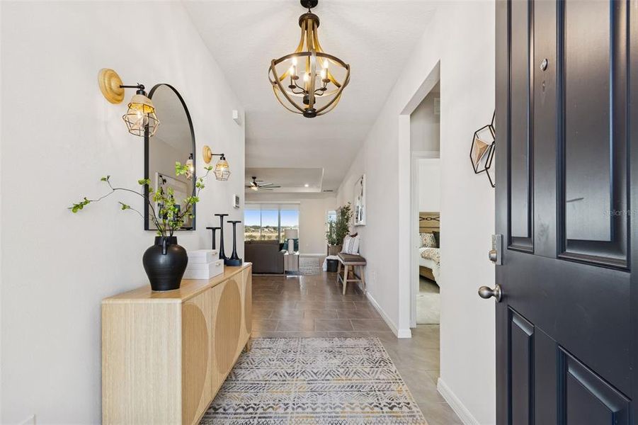 Furnished interior view inside a new home in , Wesley Chapel (Image 8).