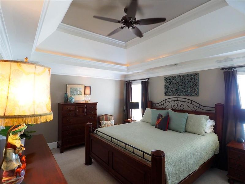 Furnished interior view inside a new home in , Brookhaven (Image 60).