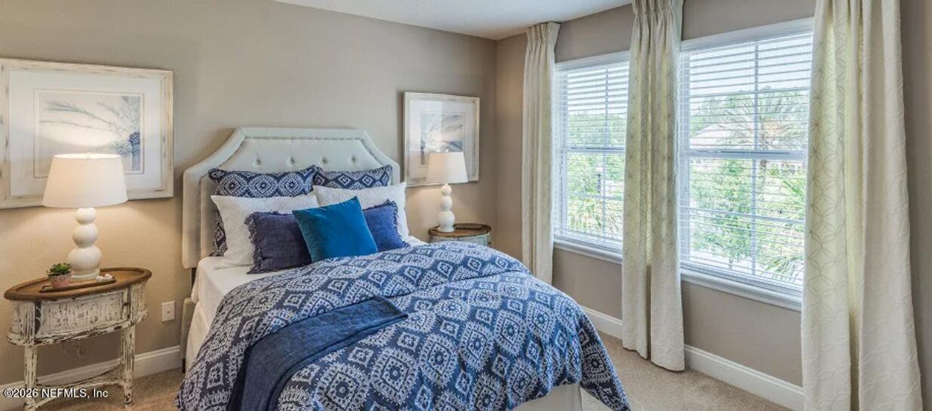 Furnished interior view inside a new home in Silver Falls Single Family at SilverLeaf, St. Augustine (Image 8).
