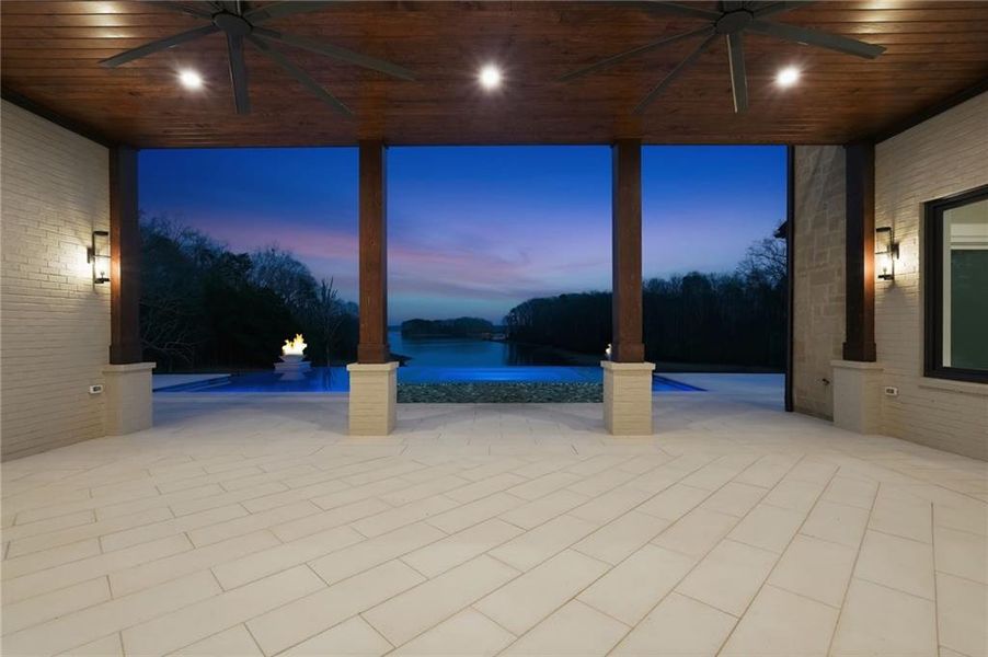 Exterior details and patio area of a home in , Gainesville (Image 33).