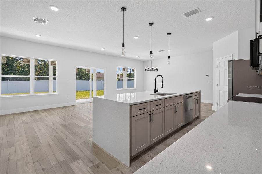 Furnished interior view inside a new home in , Palm Bay (Image 10). Furnished interior view inside a new home in , Palm Bay (Image 10).