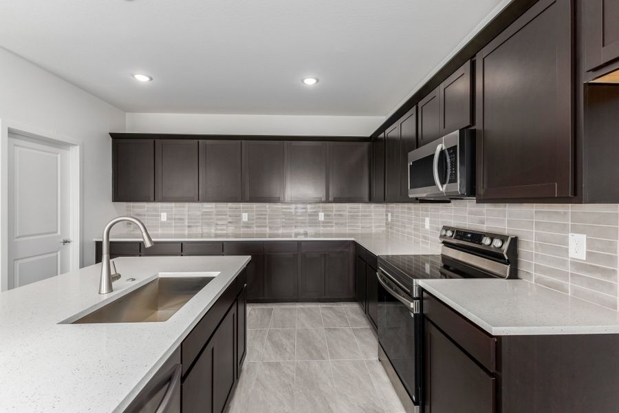 Furnished interior view inside a new home in Bentridge, Buckeye (Image 3).