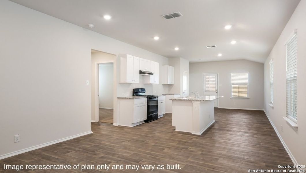 Furnished interior view inside a new home in Riverstone at Westpointe, San Antonio (Image 6).