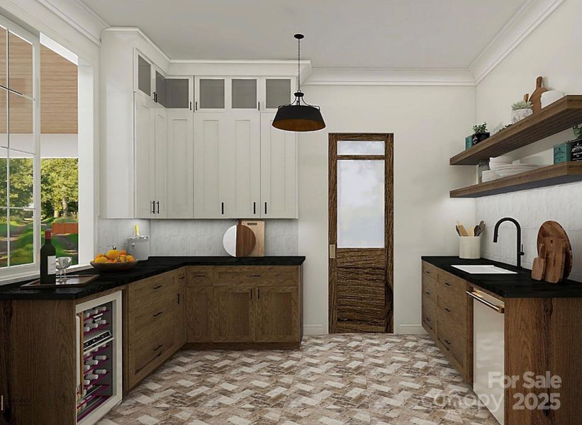 Scullery - Artist Rendering of Proposed Home