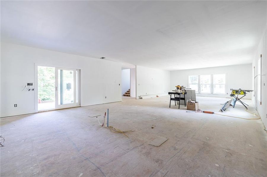 In-progress construction of a new home in , Atlanta, GA (Image 12).