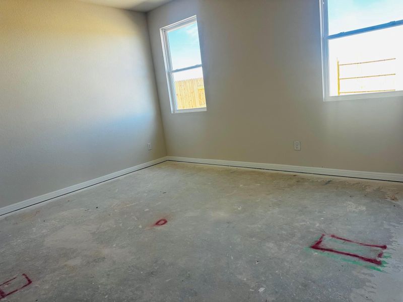 In-progress construction of a new home in Patterson Ranch, Georgetown, TX (Image 18).