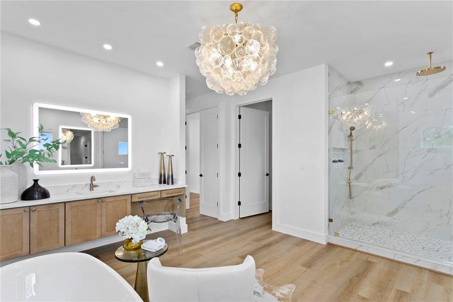 Furnished interior view inside a new home in , Lutz (Image 6).