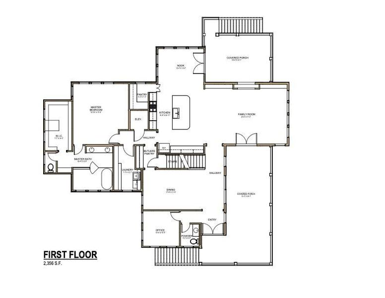 2D floor plan layout of this home in , Charleston, SC (Image 4).