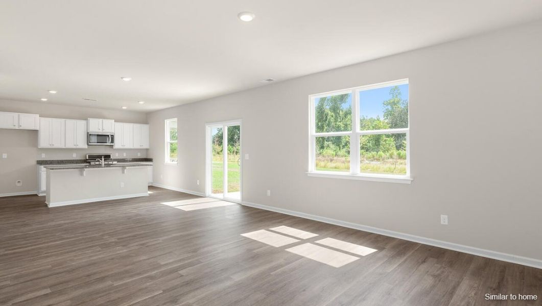 Spacious, unfurnished interior of a new home in Saltgrass Landing, Winnabow (Image 13).