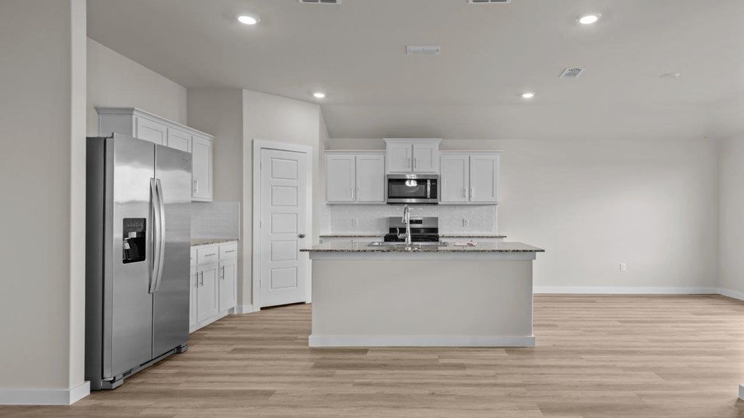 Furnished interior view inside a new home in Heritage Parks, Abilene (Image 3).
