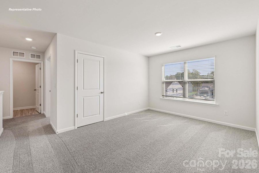 Spacious, unfurnished interior of a new home in Secrest Commons, Monroe (Image 29).