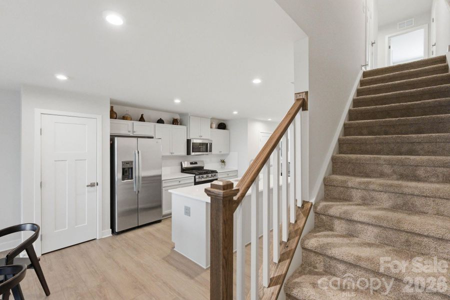 Furnished interior view inside a new home in , Troutman (Image 33).