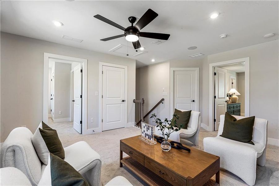 Furnished interior view inside a new home in Berkeley Mill, Cumming (Image 4).